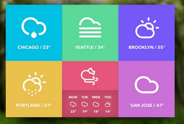 色彩扁平化網(wǎng)站設(shè)計風(fēng)格的優(yōu)點